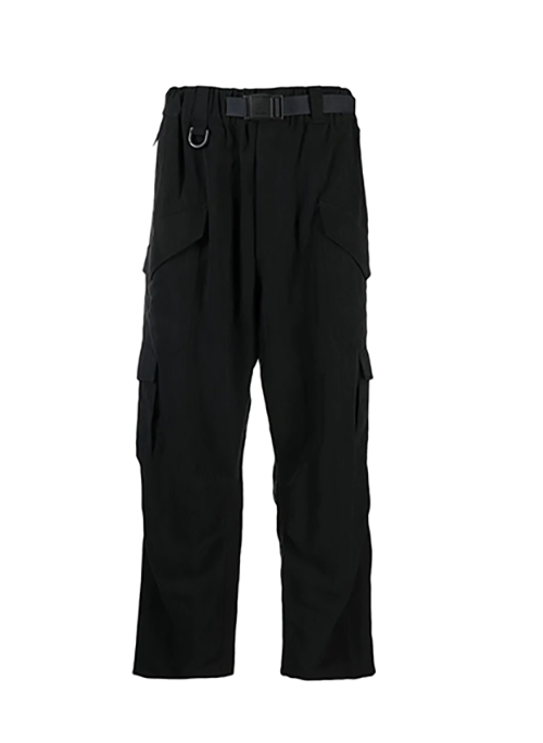Utility Black Cargo Pants