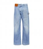 Twisted Workwear Jeans Light Blue Denim Trousers