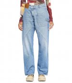 Twisted Workwear Jeans Light Blue Denim Trousers