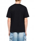 Logo Embrodery Black T-Shirt
