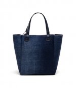 The JWA Corner Mid Blue Denim Tote