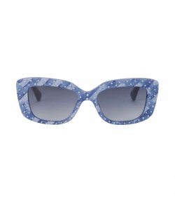 ShoreditchGem Rectangle Fuxia Sunglasses