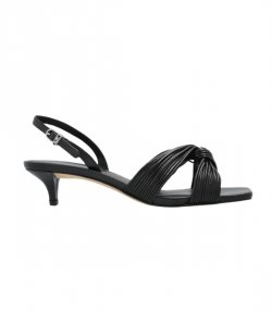 Alessia Black Kitten Sandal