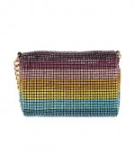 SM Party Shoulder Bag Multicolour Rhinestones Bag