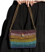 SM Party Shoulder Bag Multicolour Rhinestones Bag