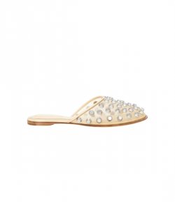 Rhodes Nude Flat Slipper