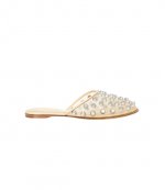 Rhodes Nude Flat Slipper