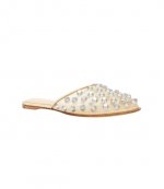 Rhodes Nude Flat Slipper