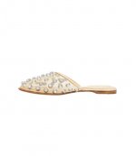 Rhodes Nude Flat Slipper