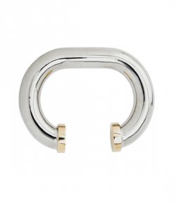 Silver XL Link Cuff Manchette