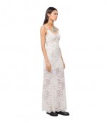 Ivory Robe Long Dress