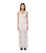 Ivory Robe Long Dress