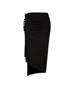Black Jupe Long Skirt