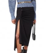 Black Jupe Long Skirt