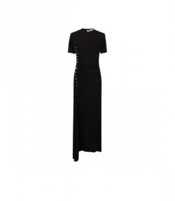 Black Robe Long Dress