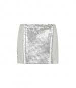 Silver Jupe Mini Skirt