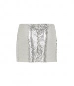 Silver Jupe Mini Skirt
