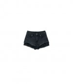 Prestyled Cutoff Short W/Silk Boxer Grey Aged Short Pant