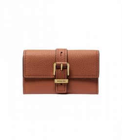 Md Flap Trifold  Luggage Brun Valise Wallet