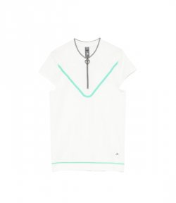 aSMC White Golf Polo