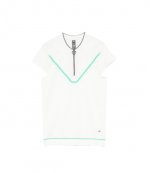 aSMC White Golf Polo