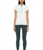 aSMC White Golf Polo