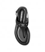 Mandy Thong Black Sandal