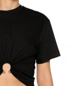 Top Black With Gold Piercing