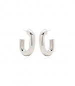 Silver Hoops Earrings