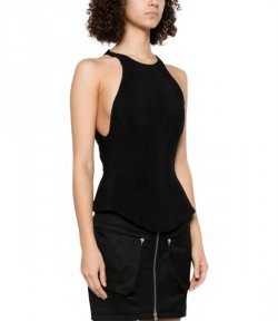 Black Gilet Top