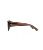 Gold Comb Gem Rectangle Sunglasses