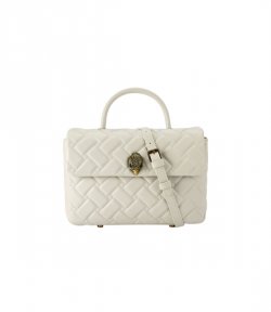 Leather Bone Handle Kensington Bag