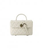 Leather Bone Handle Kensington Bag