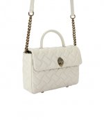 Leather Bone Handle Kensington Bag