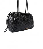 Leather Black Kensington Tote Bag