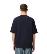 Navy Blue T Shirt with Ami Paris Patch