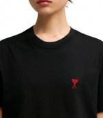 Red Ami De Coeur Black T-Shirt