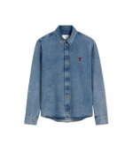 Light Used Indigo Denim Shirt