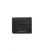 Compact Black Leather Cc W Zip