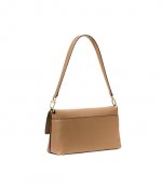 Mid Conv Luggage Leather Pouchette Xbody