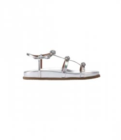 Silver Pierra Micro Bow Sandal