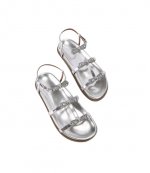 Silver Pierra Micro Bow Sandal