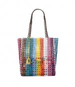 Multicolor Beaded Kensington Shopper