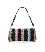 Black Multi Long Kensington Bag