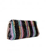 Black Multi Long Kensington Bag