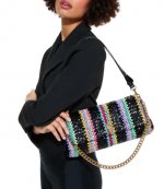 Black Multi Long Kensington Bag