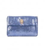 Mid Blue SM Party Flower Shoulder Bag