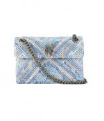 Blue Pal Fabric Mini Kensington Bag