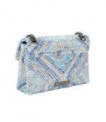 Blue Pal Fabric Mini Kensington Bag