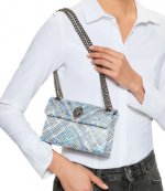 Blue Pal Fabric Mini Kensington Bag